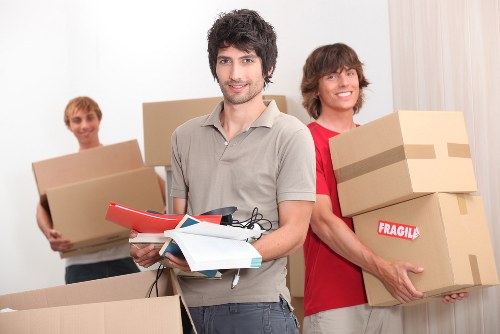 Home moving service support in Bermondsey with boxes and furniture
