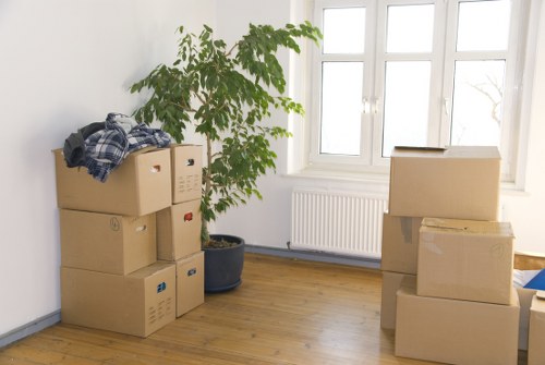 A smooth and organised Bermondsey removals process in progress