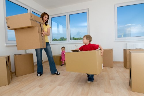 Local removals team planning a move in Bermondsey