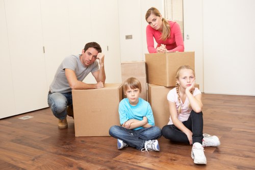 Packing and loading items into a moving truck