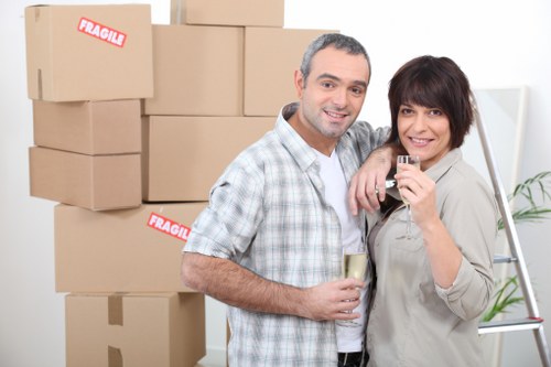 Organised moving process for a Bermondsey relocation